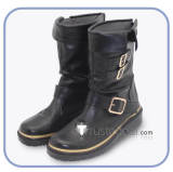 Final Fantasy VII 7 FF7 Zack Fair Aerith Gainsborough Cosplay Shoes Boots