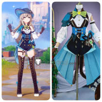 Genshin Impact Kirara New OUtfit Phantom in Boots Cosplay Costume
