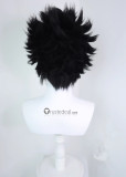 Haikyuu Kuroo Tetsurou Black Lace Front Styled Cosplay Wig