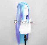 League of Legends Kayn The Shadow Reaper Odyssey Blue Black Styled Cosplay Wig