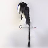 League of Legends Kayn The Shadow Reaper Odyssey Blue Black Styled Cosplay Wig