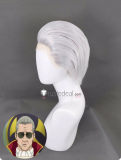Gintama Silver Soul Matsudaira Katakuriko Silver White Styled Cosplay Wig