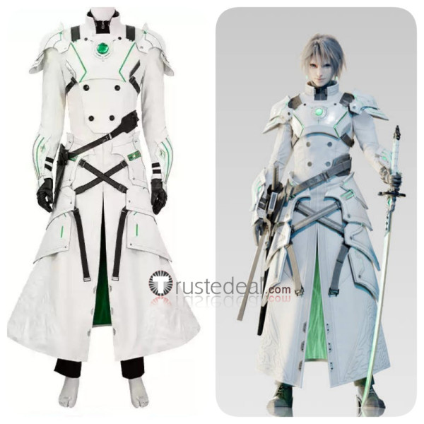 Final Fantasy VII Ever Crisis FF7 Sephiroth Lethal Style Outfit White Cosplay Costume