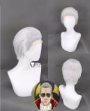 Gintama Silver Soul Matsudaira Katakuriko Silver White Styled Cosplay Wig