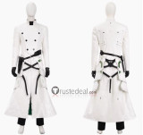 Final Fantasy VII Ever Crisis FF7 Sephiroth Lethal Style Outfit White Cosplay Costume