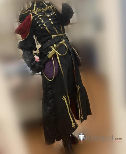 Final Fantasy VII Ever Crisis FF7 Young Sephiroth Military Uniform Cosplay Costume