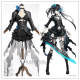 Black Rock Shooter FRAGMENT Elishka Rose of the Abyss Black Cosplay Costume