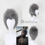 Black Myth Wukong Wukong Spider Women The Fourth Sister Black Grey Styled Cosplay Wig
