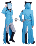 Servamp Kuro Sleepy Ash Blue Gradient Cosplay Costume