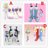Prism Paradise PriPara Shion Todo Mikan Shiratama Yui Yumekawa Mirei Minami Cosplay Shoes Boots