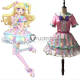 Idol Time PriPara Yui Yumekawa Pink Cosplay Costume