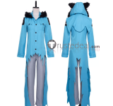 Servamp Kuro Sleepy Ash Blue Gradient Cosplay Costume