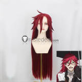 Black Butler Kuroshitsuji Elizabeth Midford Grell Sutcliff Dagger Finnian Blonde Red Styled Cosplay Wig