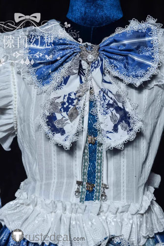 Touhou Project Kochiya Sanae Lolita Dress Cosplay Costume 2