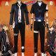 Katekyo Hitman Reborn Tsunayoshi Sawada Black Cosplay Costume
