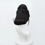Black Myth Wukong Wukong Spider Women The Fourth Sister Black Grey Styled Cosplay Wig