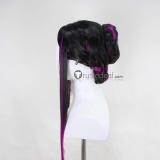 Tekken Kunimitsu II Eliza Leo Kliesen Zafina Black Prestyled Cosplay Wig