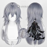 Arknights Viviana Droste the Candle Knight Logos Grey Blonde Cosplay Wig