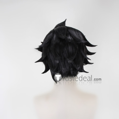 Digimon Story Cyber Sleuth Hacker's Memory Keisuke Amasawa Black Prestyled Cosplay Wig