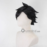 Digimon Story Cyber Sleuth Hacker's Memory Keisuke Amasawa Black Prestyled Cosplay Wig