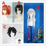 Fate Grand Order FGO Protagonist Master Female Male Fujimaru Ritsuka Asclepius Prestyled Orange Brown Cosplay Wig