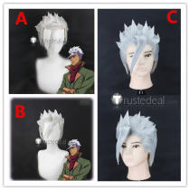 Mobile Suit Gundam Iron-Blooded Orphans Orga Itsuka Silver Styled Cosplay Wig