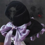 Black Magic Hat Halloween Lolita Witch Hat