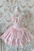 Alice Girl Corset Lolita JSK Pink Size M - In Stock