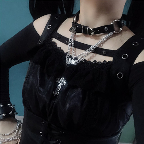 The Butterfly Effect ~Punk Halloween Lolita Accessories -Ready Made