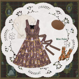 Miss Point ~The Kitty in the Frame Christmas Lolita Fullset