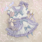 Rising Star ~Sweet Sailor Lolita Top+Skirt Set - In Stock