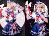 Rising Star ~Sweet Sailor Lolita Top+Skirt Set - In Stock