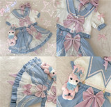 Rising Star ~Sweet Sailor Lolita Top+Skirt Set - In Stock