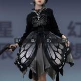 The Butterfly Effect ~Punk Halloween Lolita Skirt