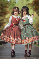 Miss Point ~Little Fox in Woods Daily Wear Lolita Jumper Dress