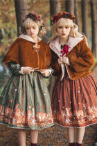Miss Point ~Little Fox in Woods Sweet Lolita Coat and Cape