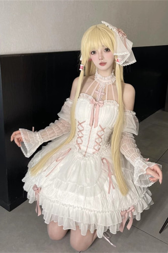 Alice Girl Corset Lolita JSK Pink Size M - In Stock