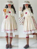 Miss Point ~Little Fox in Woods Cotton Lolita Overall