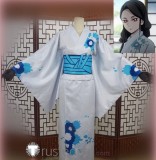 Kimetsu no Yaiba Demon Slayer Kyojuro Mother Ruka Rengoku Kimono Cosplay Costume