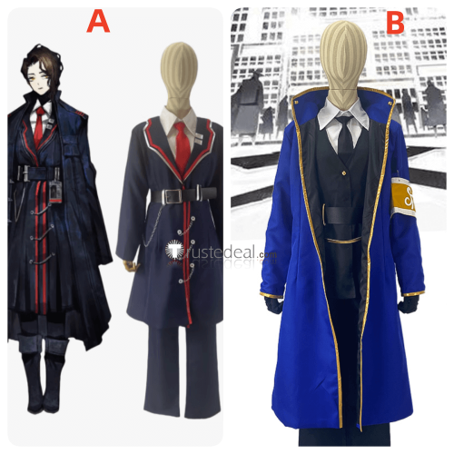 Limbus Company Hermann Magic Bullet E.G.O Outis Blue Cosplay Costume