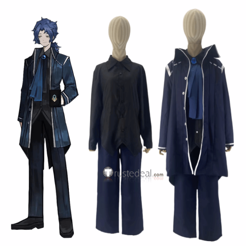 Library Of Ruina Tiphereth Chesed Blue Green Cosplay Costume