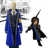 Limbus Company Hermann Magic Bullet E.G.O Outis Blue Cosplay Costume