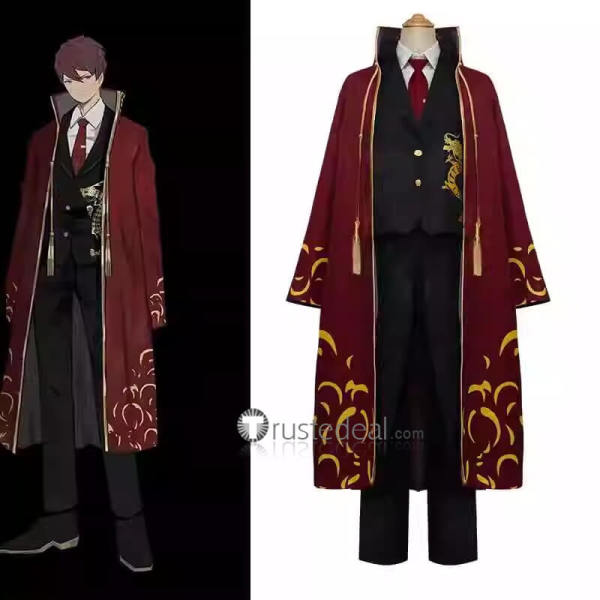 Library Of Ruina Liu Association Section 2 Lowell Mei Miris Red Uniform Cosplay Costume