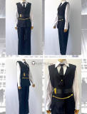 Limbus Company Hermann Magic Bullet E.G.O Outis Blue Cosplay Costume