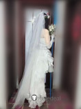 Darling in the Franxx Zero Two 02 Wedding Dress Cosplay Costume
