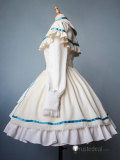 Frieren Beyond Journey's End Sousou no Frieren Frieren Lolita Dress White Cosplay Costume