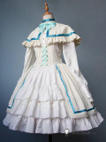 Frieren Beyond Journey's End Sousou no Frieren Frieren Lolita Dress White Cosplay Costume