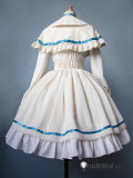 Frieren Beyond Journey's End Sousou no Frieren Frieren Lolita Dress White Cosplay Costume
