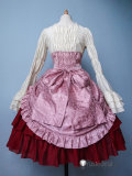 Umineko no Naku Koro ni When They Cry Furudo Erika Lolita Pink Red Cosplay Costume