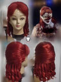 Dead by Daylight Kate Denson Sally Smithson The Nurse Killer Red Blonde Prestyled Cosplay Wig
